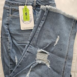 1822 Denim Women's Light Blue Straight Leg Jeans